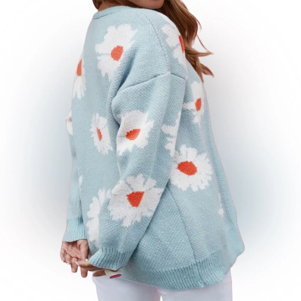 🌼 Flower Cardigan 🌼 - Picture 2 of 4